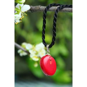 STONEAGE JEWELLERY Mercan Doğal Taş Kararlılık Bayan Kolye