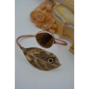 STONEAGE KAPLANGÖZÜ DOĞALTAŞLI TASARIM BİLEKLİK