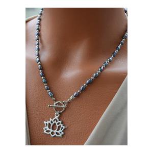 Kolye - Gri - Stoneage