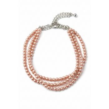 İncili Köpek Kolye- Tasma - Collar