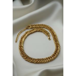 Zincir Köpek Kolye- Tasma - Collar