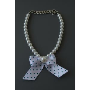 İncili Köpek Kolye- Tasma - Collar