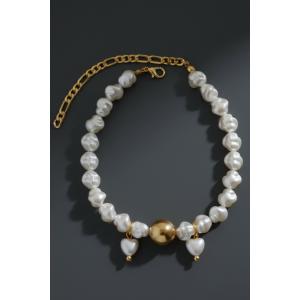 İncili Köpek Kolye- Tasma - Collar