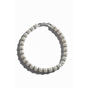 İncili Köpek Kolye- Tasma - Collar