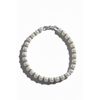 İncili Köpek Kolye- Tasma - Collar