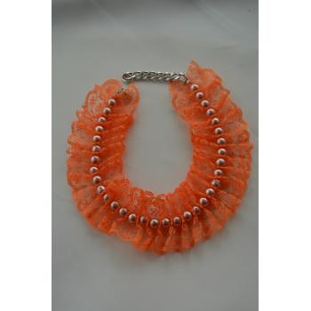 İncili Köpek Kolye- Tasma - Collar