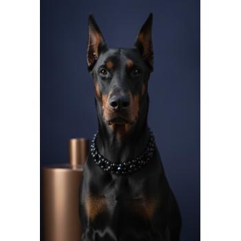 Siyah Tasma Collar Necklace 