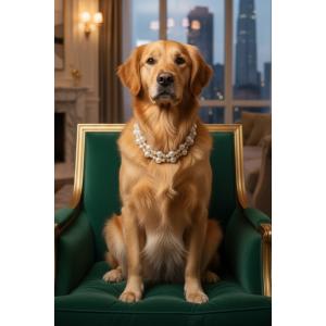 Pearl Collar Tasma Necklace 