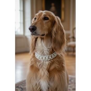 Pearl Collar Tasma Necklace 